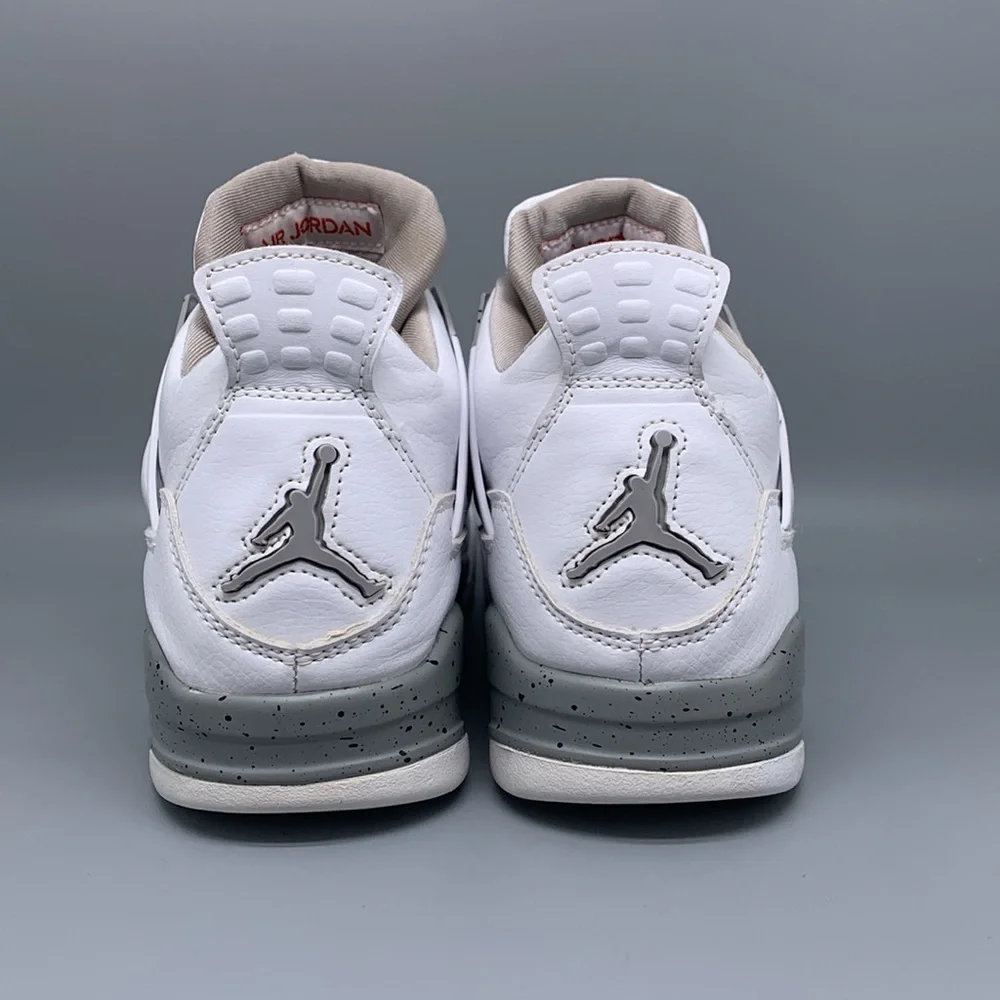 Jordan 4 Retro 2021 White Oreo Basketball‎ Shoes DJ4699-100 Men’s Sz 8